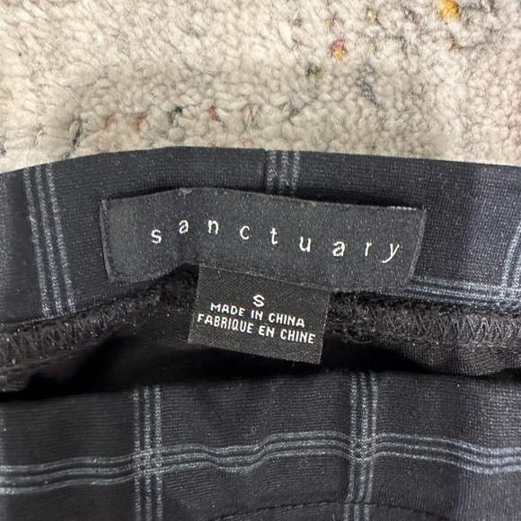 Sanctuary - plaid/window pane skinny pants - size S - Picture 3 of 7